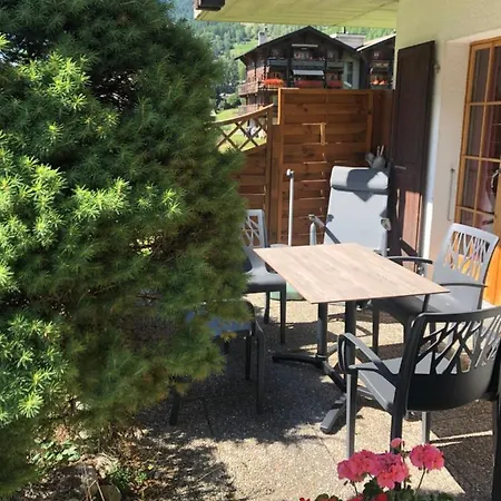 L'Herensarde, Bel Appartement Avec Jardin-Terrasse Et Garage Evolene Exterior photo