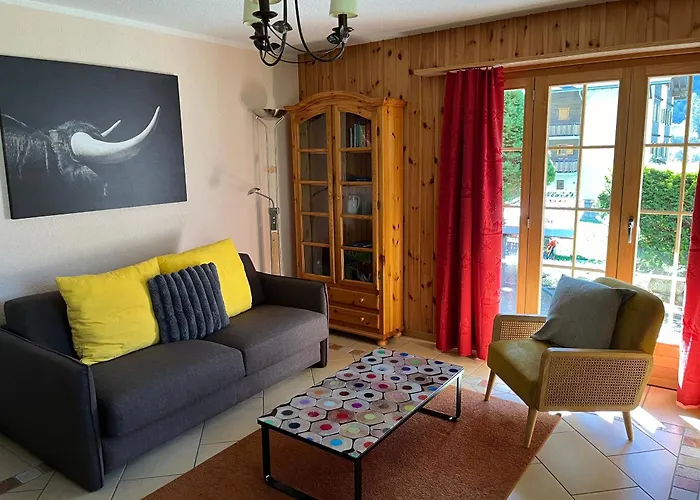 L\'Herensarde, Bel Appartement Avec Jardin-Terrasse Et Garage